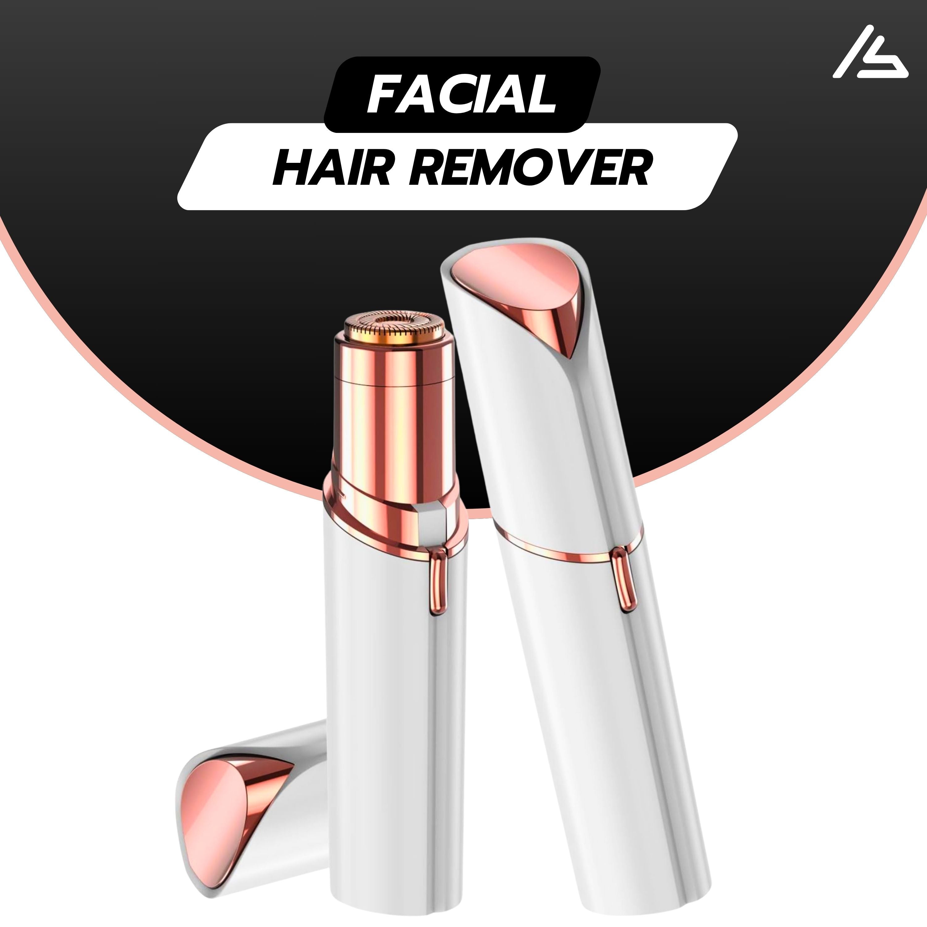 Flawless Rechargeable & Cell Operated Facial Hair Remover for Women – USB Electric Painless Hair Removal Trimmer & Epilator for Face, Eyebrow, Upper Lip, Chin & Cheeks, Compact Finishing Touch Grooming Tool for Girls