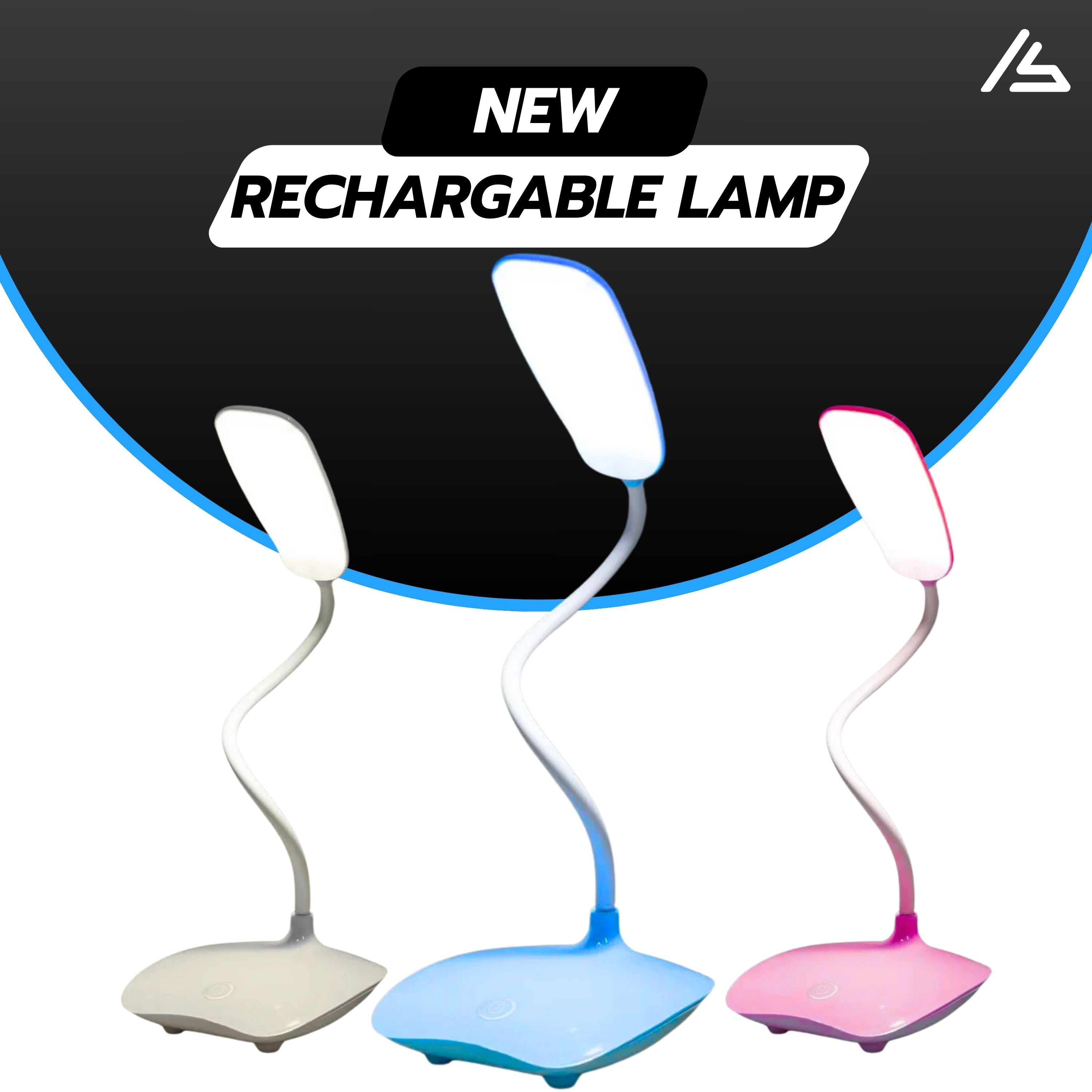 Bright Foldable Portable LED Desk Study Lamp – Rechargeable Battery USB Table Lamp, 360° Flexible Adjustable Arm Eye Protection Study Light with 3 Modes Dimmable Settings for Student Reading, Bedroom, Home Learning, Night Table & Decoration