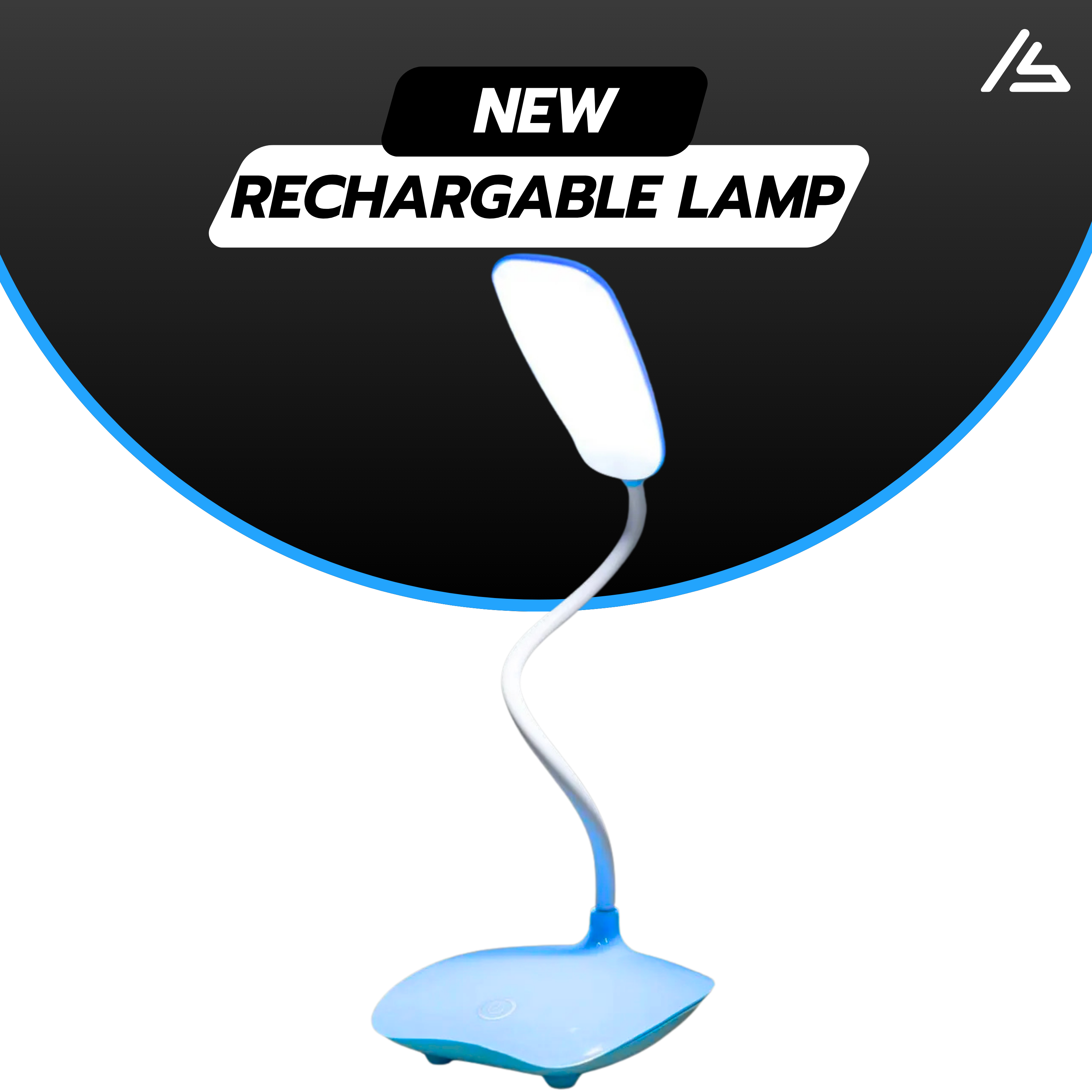 Bright Foldable Portable LED Desk Study Lamp – Rechargeable Battery USB Table Lamp, 360° Flexible Adjustable Arm Eye Protection Study Light with 3 Modes Dimmable Settings for Student Reading, Bedroom, Home Learning, Night Table & Decoration