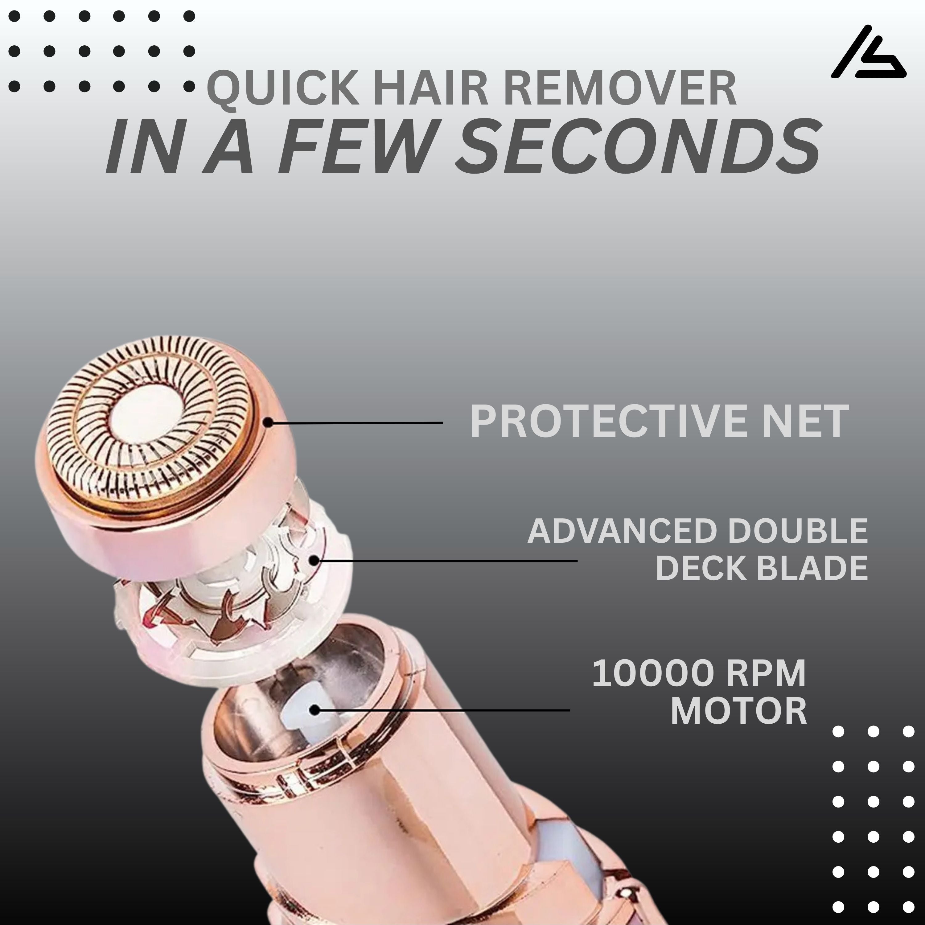 Flawless Rechargeable & Cell Operated Facial Hair Remover for Women – USB Electric Painless Hair Removal Trimmer & Epilator for Face, Eyebrow, Upper Lip, Chin & Cheeks, Compact Finishing Touch Grooming Tool for Girls