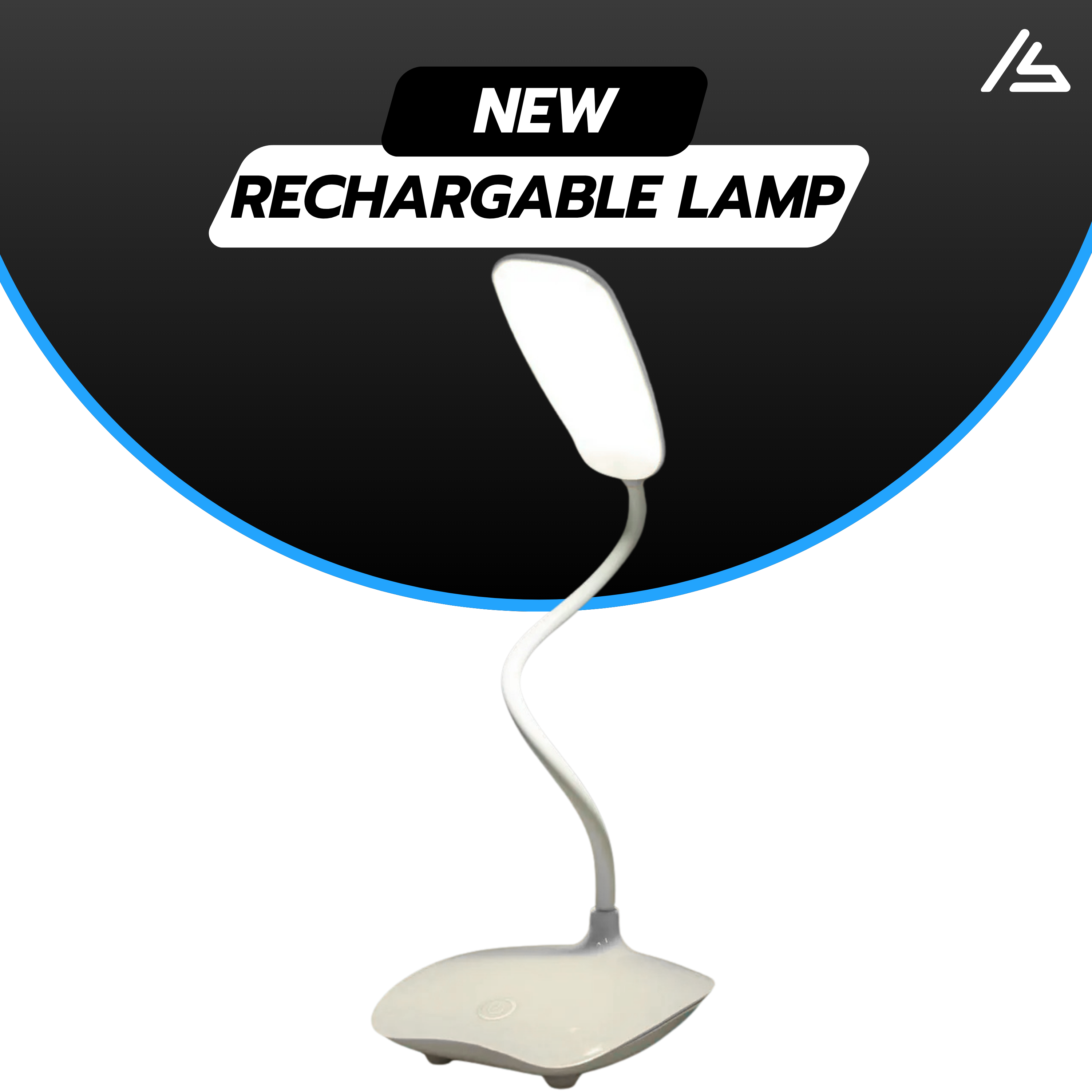 Bright Foldable Portable LED Desk Study Lamp – Rechargeable Battery USB Table Lamp, 360° Flexible Adjustable Arm Eye Protection Study Light with 3 Modes Dimmable Settings for Student Reading, Bedroom, Home Learning, Night Table & Decoration