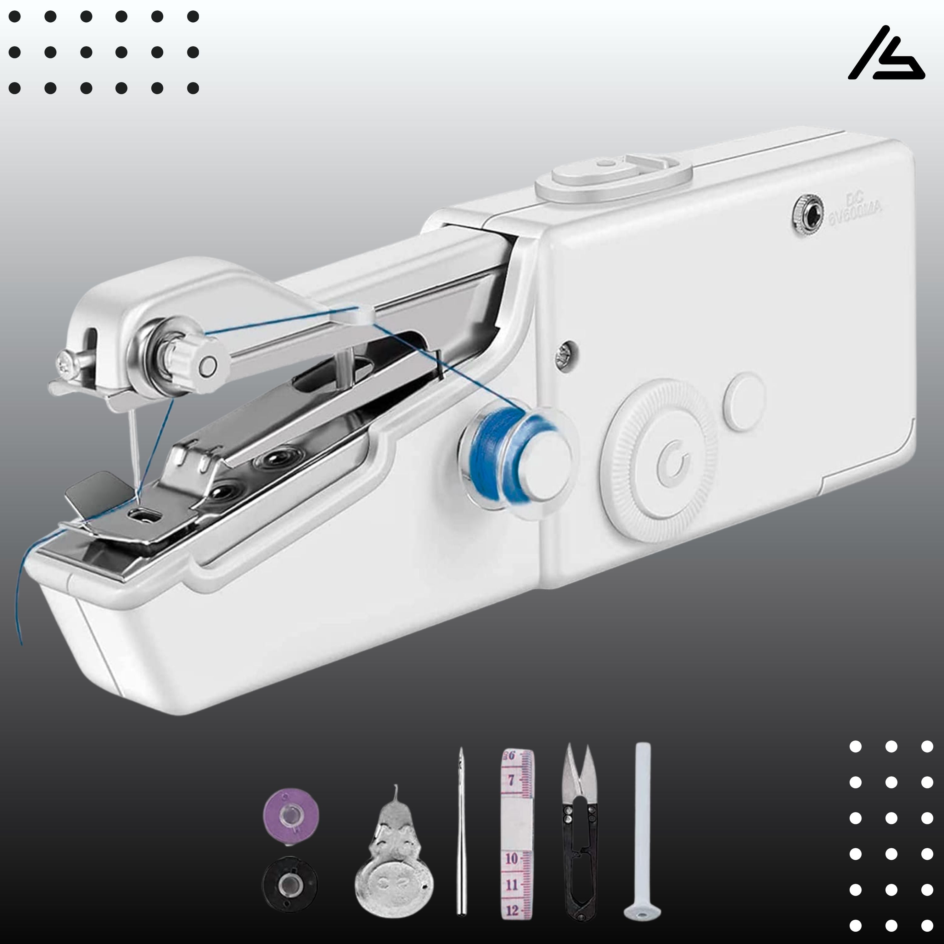 Handheld Sewing Machine Portable Handy Stitch Machine, Mini Needle Cordless Clothes Fabric Sewing Machine & Stapler Sewing Machine – Portable Sewing Machine for Home Tailoring & Beginners, Imported Original Mini Handheld Electric Stitch
